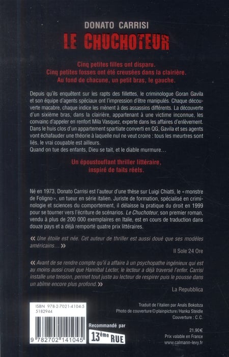 Le Chuchoteur - Donato Carrisi - Calmann-Lévy - ebook (ePub