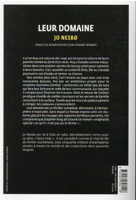 Leur domaine by Jo Nesbø