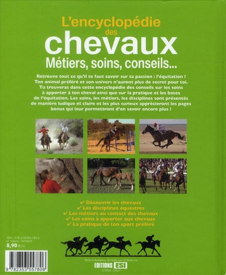 COLLECTIF - Les Chevaux - Animaux - LIVRES -  - Livres +  cadeaux + jeux