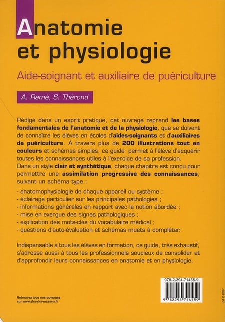 Anatomie et physiologie pour les AS et AP édition 2023