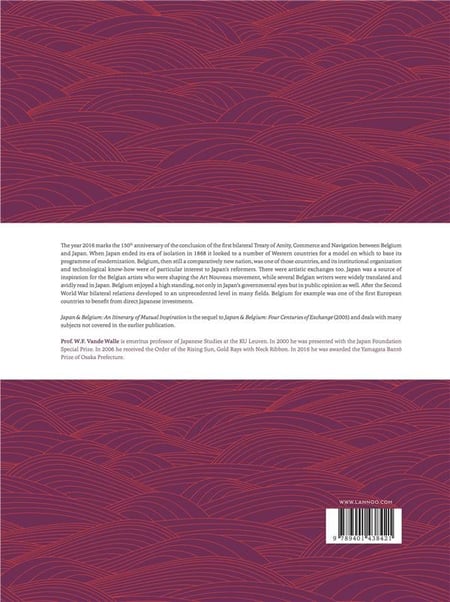 Japan & belgium - an itinerary of mutual inspiration - Livre