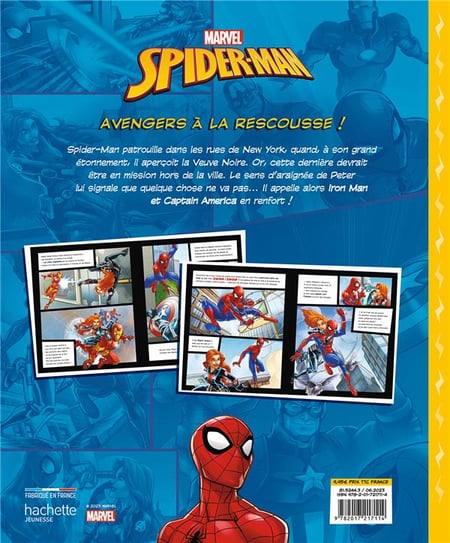 Livre à peindre - Spiderman à la rescousse