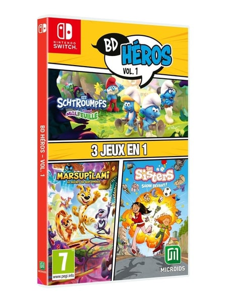 Lot De 7 Schtroumpfs Schleich En Boîte - Comme Neuf - Figurines BD