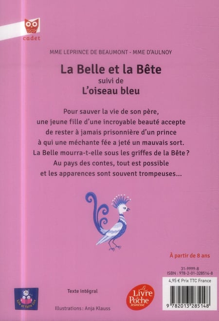 La Belle et la Bête suivi de L'oiseau bleu