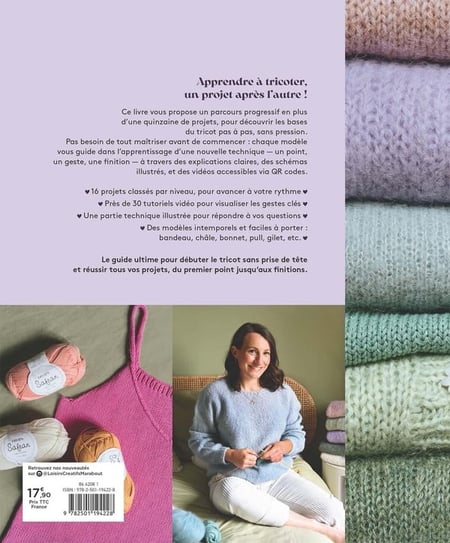Cours sur machine à tricoter - Niveau I - L'atelier du tricot