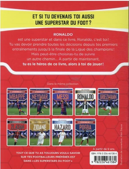 La superstar c est toi Ronaldo Matt Oldfield Tom Oldfield 2226461388 Romans pour enfants des 9 ans Livres pour enfants des 9 ans Cultura