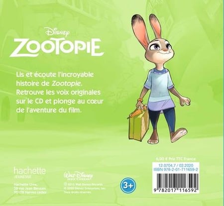 Puzzle Zootopia Disney pour enfants, jouet éducatif, cadeau pour