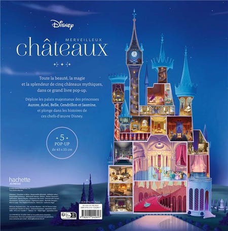Merveilleux châteaux : livre pop-up : Disney - 2017242691 - Livres pour  enfants dès 3 ans