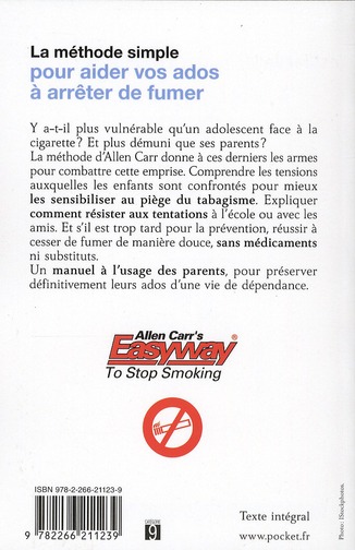 La méthode simple pour aider vos ados à arrêter de fumer - Allen