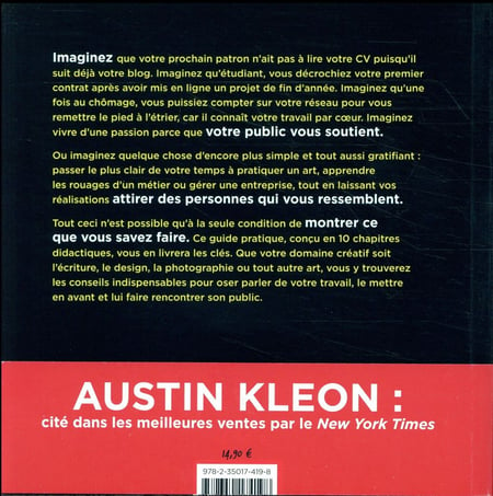 Votre journal de bord - Des exercices pour de Austin Kleon - Livre -  Decitre