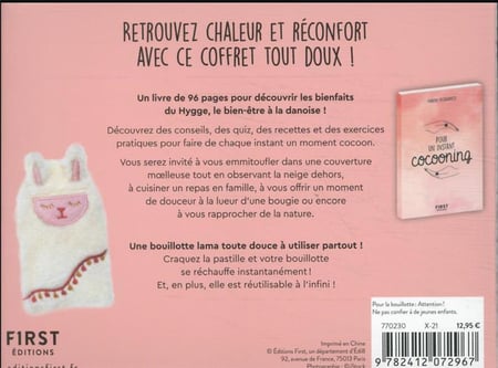 COFFRET MON PETIT MOMENT CHAUD BOUILLOTTE RENNE - La Preface