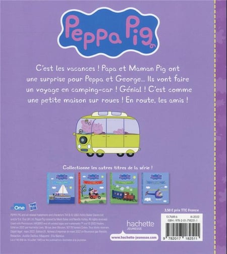 Peppa Pig Amis surprises de Peppa, 1 des 12 figurines de collection Peppa  Pig, jouet pour enfants