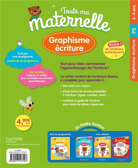 Toute Ma Maternelle - Français Petite Section (3-4 ans)