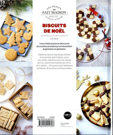 Coffret Biscuits de Noël (Livre + objet 2022), de Eva Harlé
