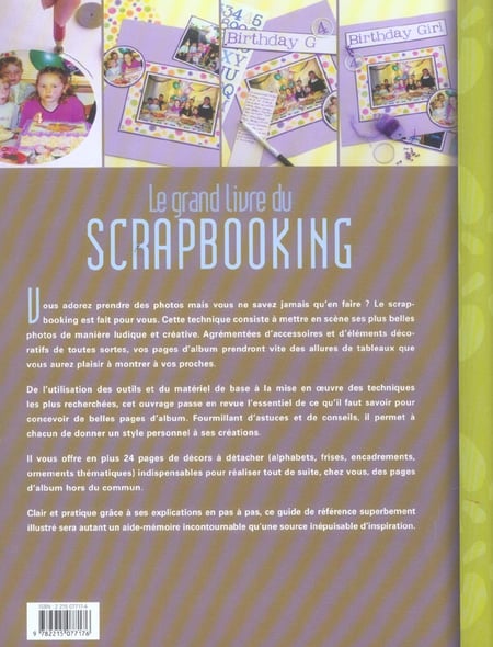 Le grand livre du scrapbooking - broché - Collectif - Achat Livre