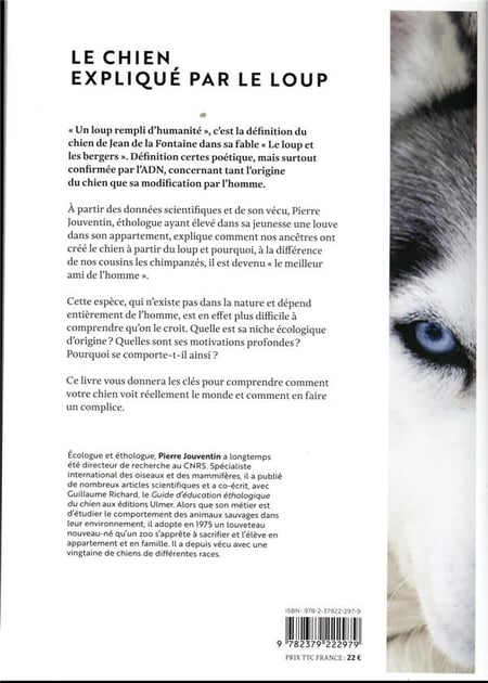 Le chien, un loup rempli d'humanité : Pierre Jouventin - 2379222975 -  Livres sur les Animaux