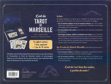 L'Art de tirer les cartes françaises, suivi de l'Explication du Livre de  Thet, ou Jeu de la princesse Tarat par Johannès Trismégiste