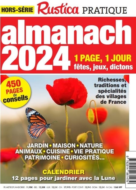 Almanach 2024 + en cadeau l'agenda