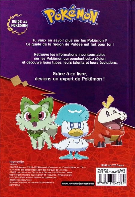 Pokémon - Pokédex de Kanto à Galar: by Hachette Jeunesse