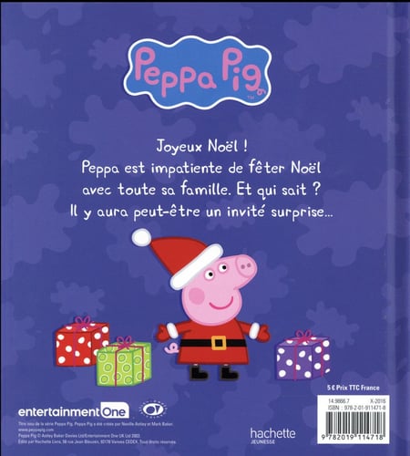 Peppa Pig : Peppa fête Noël : Collectif - 2019114712 - Livres pour enfants  dès 3 ans