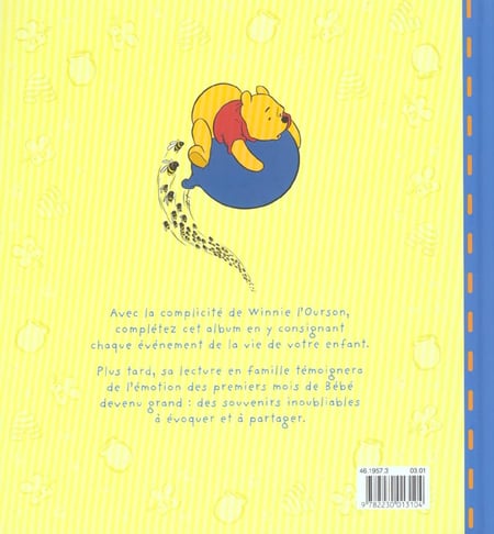 Winnie l'ourson - mon livre de bébé : Collectif - 2230013106 - Livres pour  enfants dès 3 ans