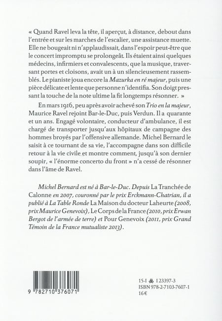 Les forêts de Ravel : Michel Bernard - 2710376075 - Pop - Rock - Hard rock  - Livre Musique
