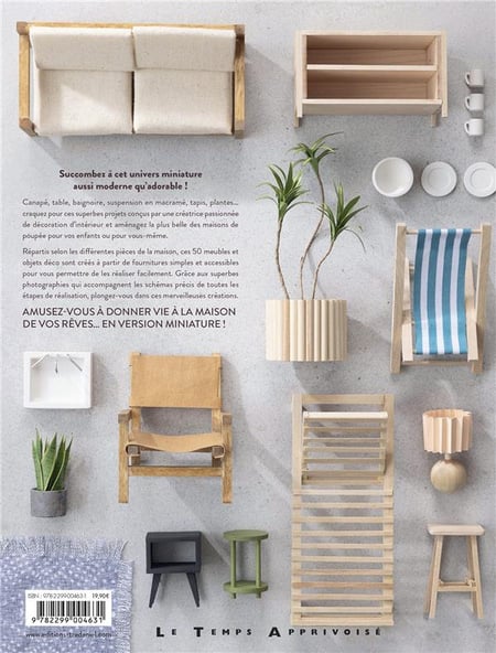 Toyvian 3 Pièces Mini Cadre Photo En Bois Maison De Poupée