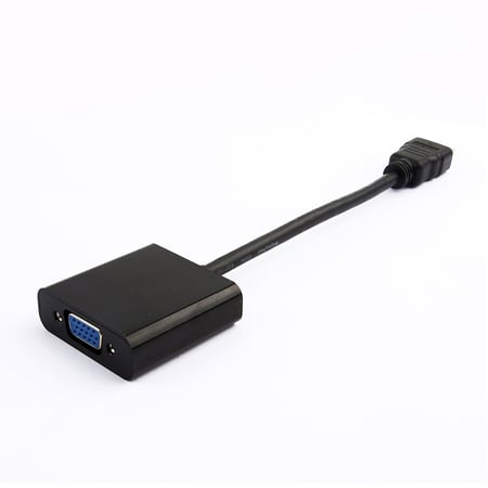 Adaptateur-convertisseur HDMI mâle vers VGA femelle, pour PC