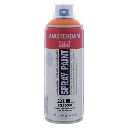 Bombe de peinture Amsterdam - 400ml - Ocre d'or