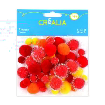 Paillettes Loisirs Creatifs 1000pcs 1-3cm Pompons Multicolores Boules De Pompons Pom Poms Couleurs Pompons De Noël Craft Pompons Loisirs Creatifs