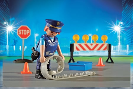Playmobil® - Barrage de police - 6924 - Playmobil® City Action - Figurines  et mondes imaginaires - Jeux d'imagination