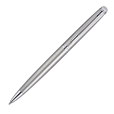 Stylo Roller / Bille Waterman CF - Modèle Mythique - Finitions Acier - Réf. K513 - Occasion
