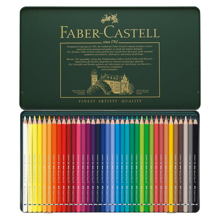 36 Crayon Aquarelle avec Pinceau dans une Boîte Métallique Portable, Crayons  de Couleurs Adultes pour Mélange, Superposition et Peinture à l'aquarelle,  Crayons de Couleurs : : Jeux et Jouets