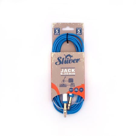 Shiver - Câble plat Jack 6.35 / Jack 6.35 3 m - Câbles - Accessoires  guitare