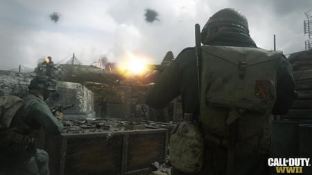 Call Of Duty WWII Edition Pro + Steelbook PS4 - Bon état - Voir Photos