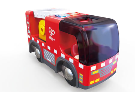 Camion de pompiers jouet avec lumières et sons – 4 sirènes