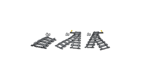 LEGO 60238 Les aiguillages (City) (Trains) - Autour des Briques