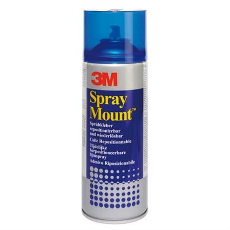 Spray colle repositionnable - Spray Mount - 3M - 400 ml - Coller