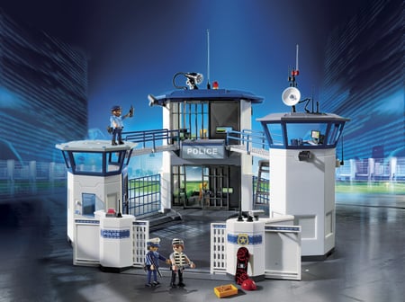 Playmobil® - Commissariat de police avec prison - 6919 - Playmobil® City  Action - Figurines et mondes imaginaires - Jeux d'imagination