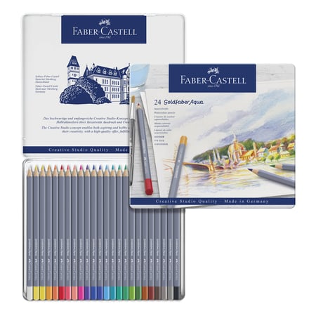 Boîte Faber-Castell - Goldfaber - 24 crayons de couleur