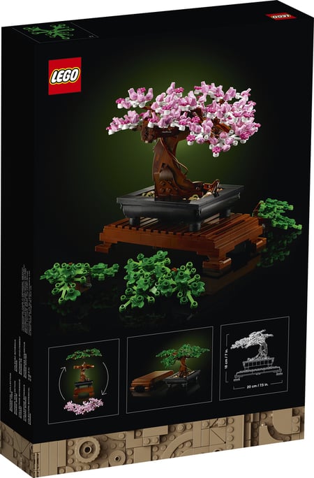 LEGO® Icons 10281 Bonsaï, Construction, Fleurs Décoratives, Kit Bonsaï,  Plantes et Arbre, LEGO Botanical Collection, pour Adultes - Cdiscount Jeux  - Jouets