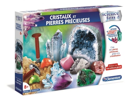 Pierres précieuses pour enfants, spécimens de minerai naturel, pierre  minérale en cristal, ensemble pour débutants pour enfants - Cdiscount Jeux  - Jouets