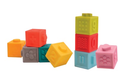 Cubes emboîtables pour bébé Dès 10 mois Jeux d'éveil Cultura