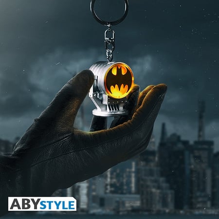 Porte-clés 3D DC Comics - Batman - Bat-Signal - Objets à collectionner  Cinéma et Séries