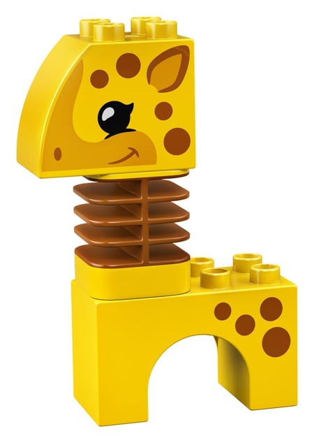 10955 - LEGO® DUPLO - Le train des animaux LEGO : King Jouet, 1er Age LEGO  - Jeux de construction