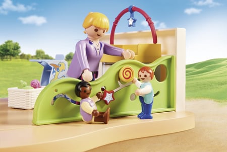 Playmobil® - Espace crèche pour bébés - 70282 - Playmobil® City Life - Jeux  d'imagination