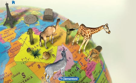 Exploraglobe Lumi'arche Clementoni : King Jouet, Découvrir le monde  Clementoni - Jeux et jouets éducatifs