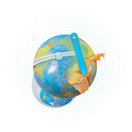 Premier globe interactif CLEMENTONI : le globe à Prix Carrefour