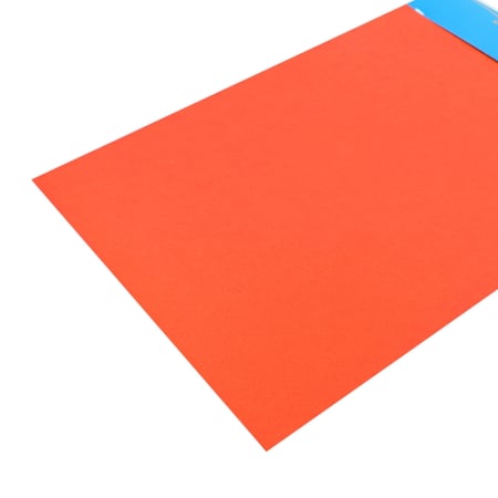 Feuilles de papier bristol Orange Sirio A4 - SelfPackaging