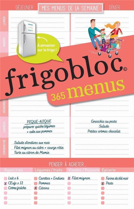 Planificateur de menu frigo -  France